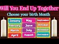 Will You End up Together? Will you Marry Each Other | Choose Your Birth Month | Hindi Timeless Tarot