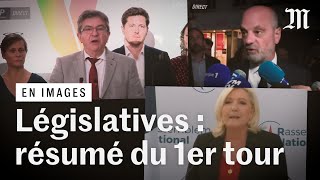 Législatives 2022 ???????? Résumé du premier tour (résultats et réactions)