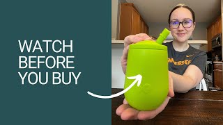 Honest Review of ezpz Mini Cup + Straw Training Straw #ad | ezpz