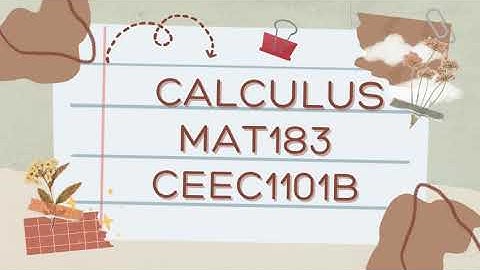 MAT183 VIDEO ASSIGNMENT: APPLIED MAXIMUM AND MINIMUM PROBLEMS!!!