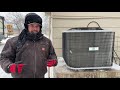 Heat pump operation and defrost explained live in heat mode