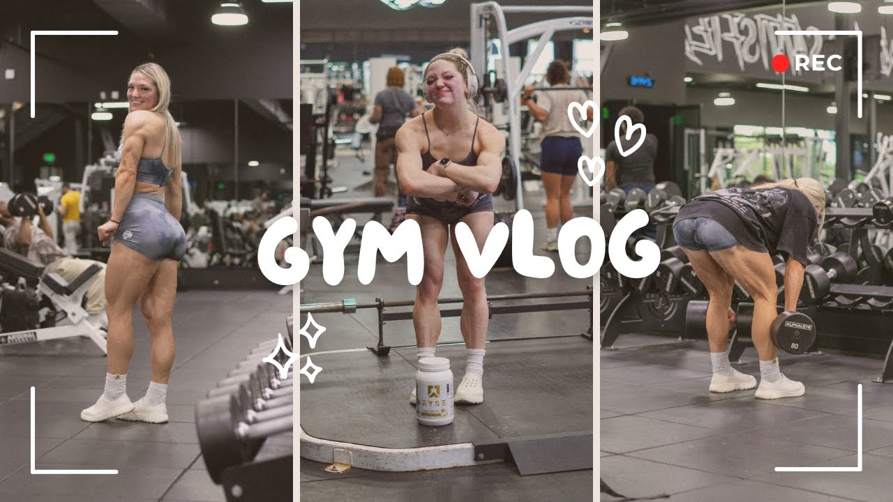 Gym Vlog | Hamstring Focused Leg Day - YouTube