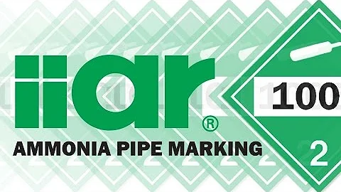 IIAR Pipe Marking Labels