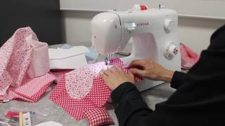 You need- scrap fabrics or a pack of our fabric quarters sewing
machine (or this can also be done by hand) scissors (pink shears
optional, but recommended) p...