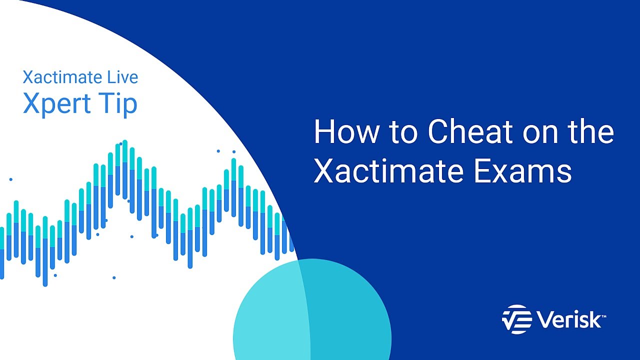 [LIVE] Xactimate Live Xpert Tip: How to Cheat on the Xactimate Exams ...