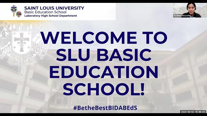 Senior High Parents' Orientation A Y  2024 2025