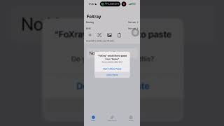 آموزش ‎FoXray | آموزش اتصال v2ray در آیفون ios