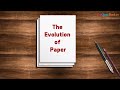 The invention of paper  the open book  educations