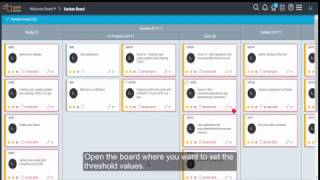 Setting up Cycle Time Threshold