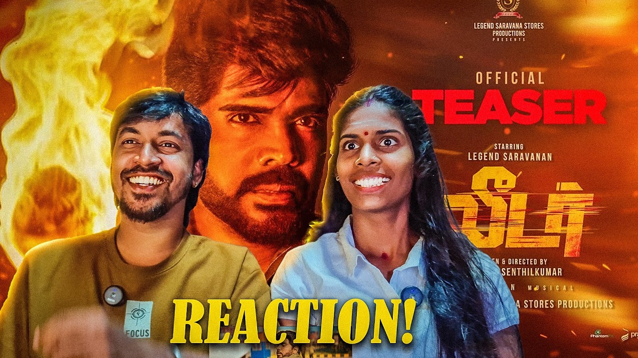 Leader - Official Teaser REACTION! | Legend Saravanan | R. S. Durai Senthilkumar | Ghibran Vaibodha