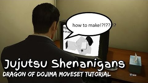 Dragon of Dojima/Kiryu Moveset - Tutorial | Jujutsu Shenanigans