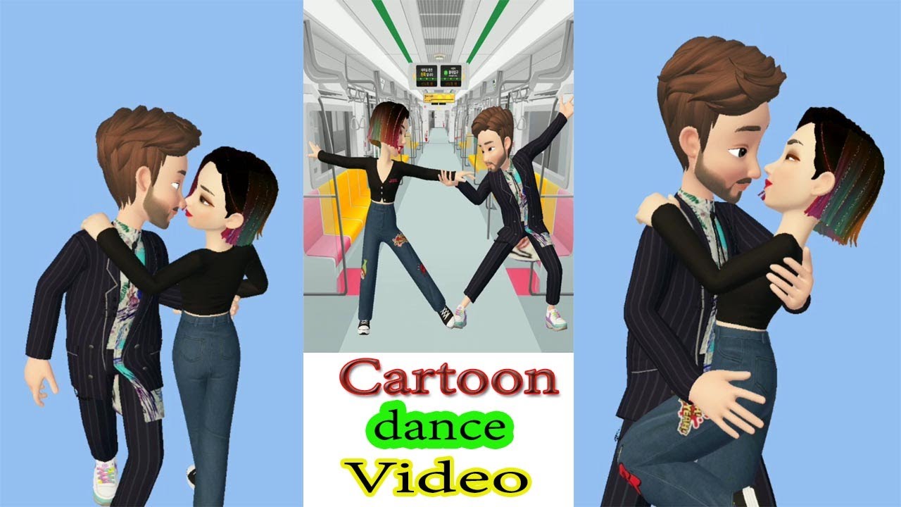 Cartoon dance wali video kaise banaye | Tiktok 3d cartoon dance ...