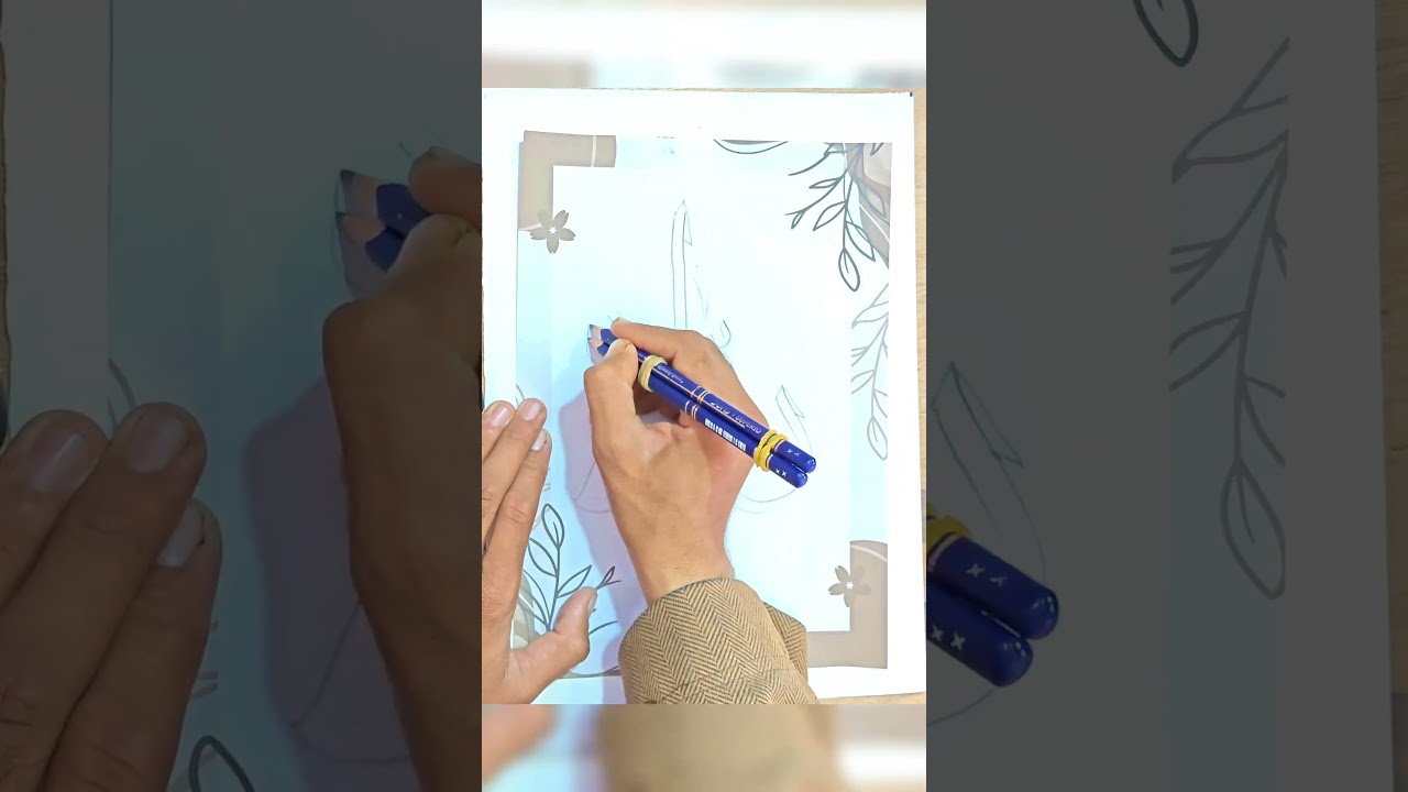 Modern stylish Arabic calligraphy #shorts #calligraphy #calligraphylattering #ialamic #viral #fypシ