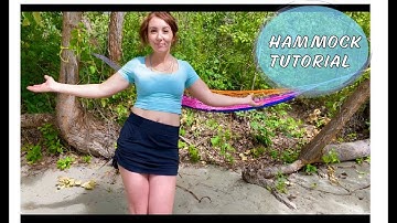 HOW TO-- SET UP A HAMMOCK ANYWHERE!