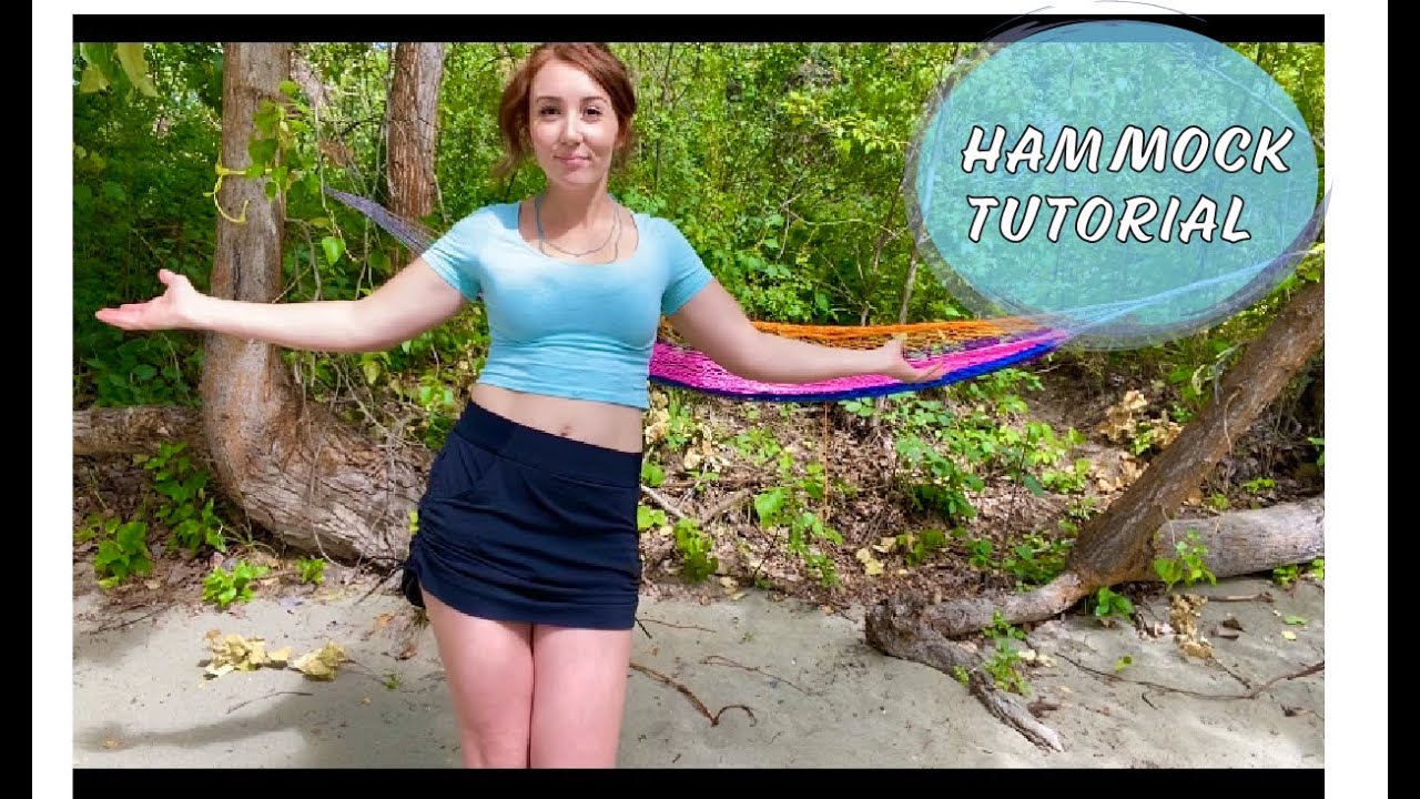 HOW TO-- SET UP A HAMMOCK ANYWHERE!
