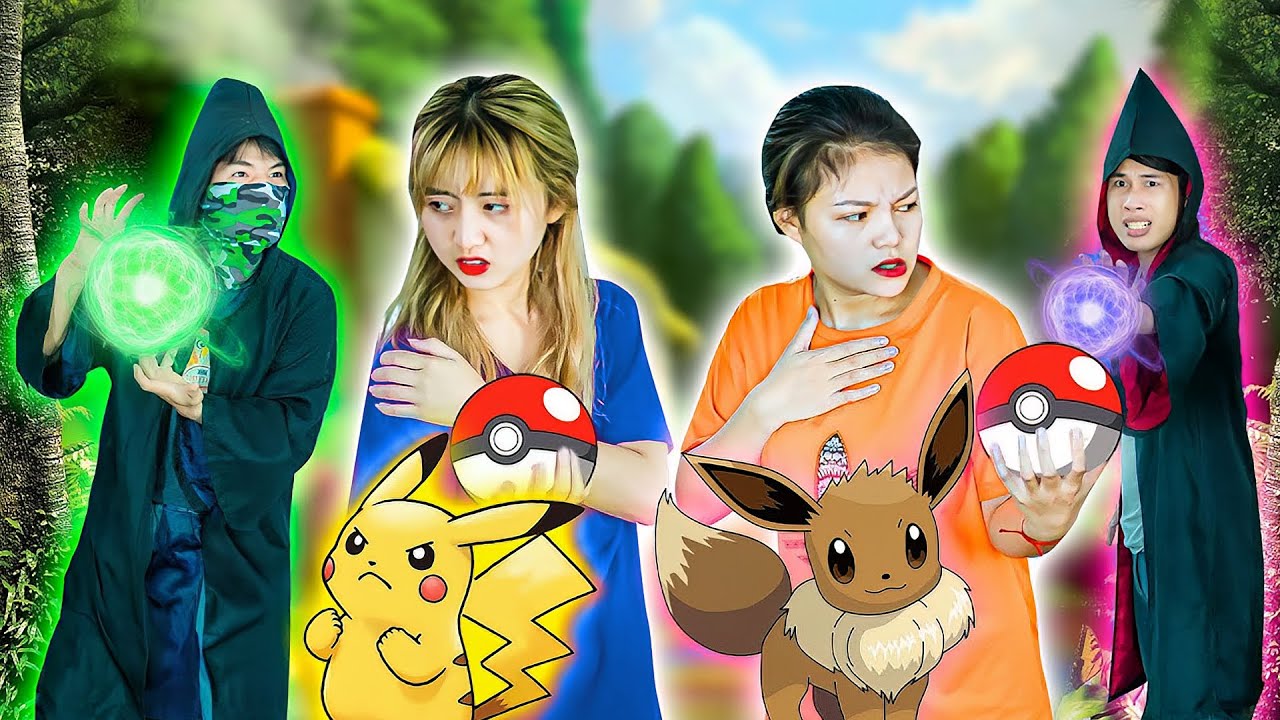 Trung Chuối Sử Dụng Thẻ Bài - Pikachu - Giải Cứu Nhi Nhi vs Hạt Tiêu - Khỏi Đấu  Trường Pokemon Giả