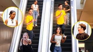 Appearing At Two Different Escalators At The Same Time!