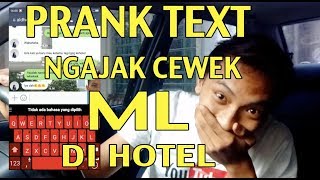 Prank Ajak Cewek Ml Di Hotel 18