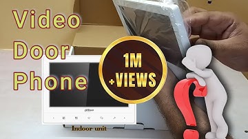 RSH TECH | Dahua VDP KTP03| Video door phone| #dahuatechnolgy #hikvision #vdp #2024 #trending #cctv