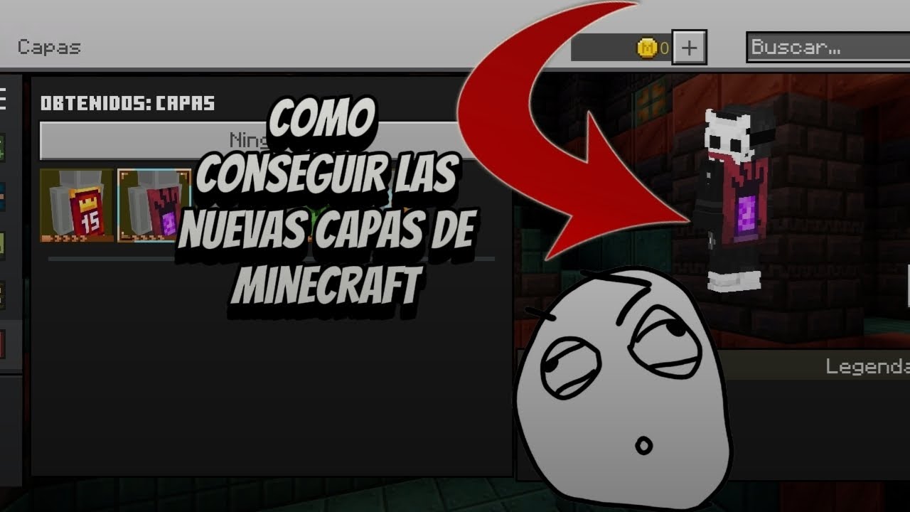 ¿Como conseguir las nuevas capas de minecraft? - YouTube