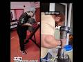 Hammer curl comparison#gym#viral #fypシ #shortsfeed #andreysmeav #motivation #fitnessmotivation #edit