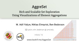 AggreSet: Rich and Scalable Set Exploration using Visualizations of Element Aggregations