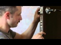 Врезка замка в межкомнатную дверь с минимальным набором инструмента