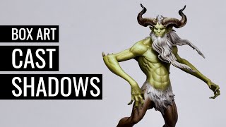 Painting Cast Shadows | Display Painting | Box Art | Masterclass |
