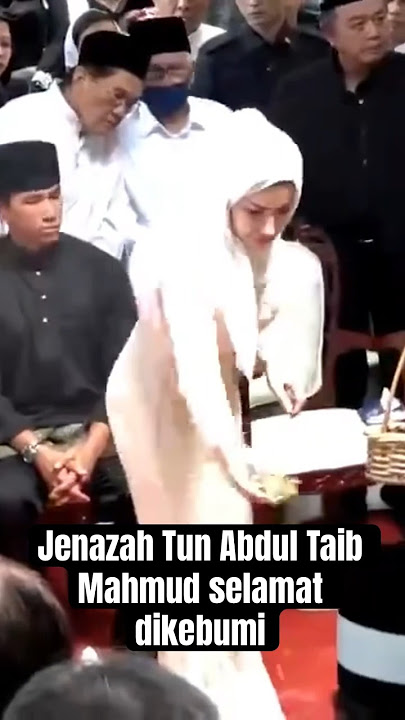 Jenazah Tun Abdul Taib Mahmud selamat dikebumi #AWANInews