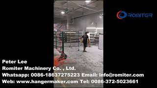 Automatic Hanger Flocking Machine with Auto Gluing Function
