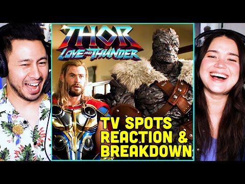 THOR LOVE & THUNDER | New TV spots + New Rockstars Breakdown REACTION