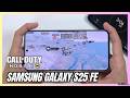 Samsung Galaxy S25 FE Call of Duty Mobile Gaming Test (CODM) | Exynos 2400, 120Hz AMOLED 🔥