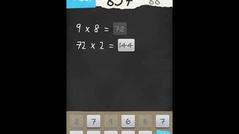 6 Numbers by Brainbow Level 88 Answer Guide
