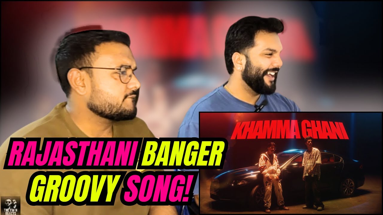 KHAMMA GHANI - THE UD X AADDUZ REACTION | THE TWIN REACTS