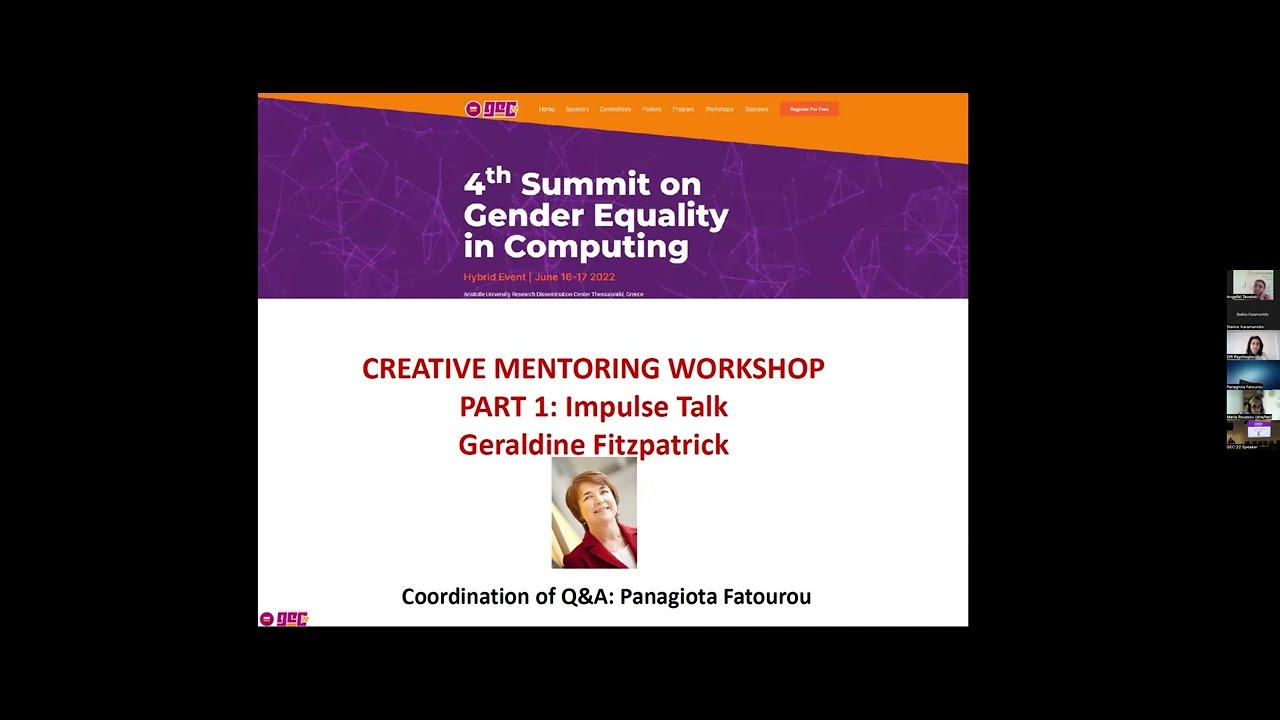 Workshop "Becoming better together - Learning through mentoring" - YouTube