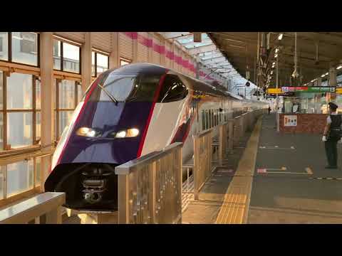 E2系、E3系の連結(福島駅)