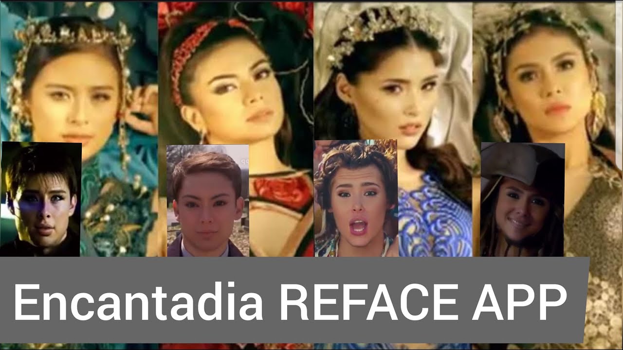 ENCANTADIA REFACE APP | FILIPINO CELEBRITIES REFACE APP CHALLENGE | REFACE APP COMPILATION | Sherwin