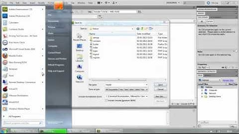 PHP Tutorial Part 1 - Hello World and Using Variables.