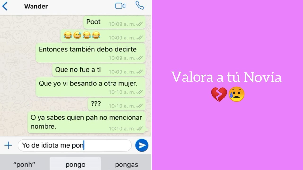 ~Valora a tu novia 💔 (Otro engaño)