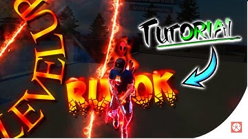Edit Like A RUOK FF EFFECT In Android app                               kinemaster free fire editing