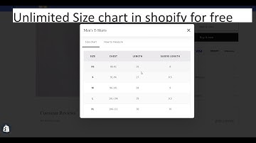 How to add size guide in shopify for free