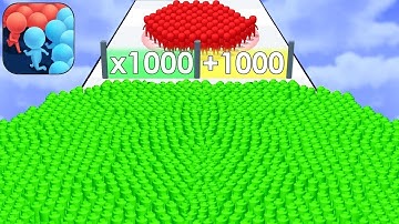 Play 5000 Levels Tiktok Mobile Game Count Masters New Satisfying Gameplay Walkthrough All Levels