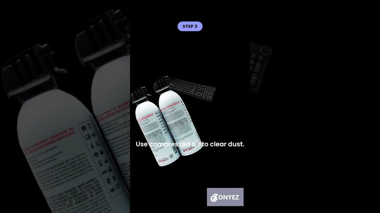 Clean Your Keyboard the Right Way ⌨️✨ | Tech Tip of the Day