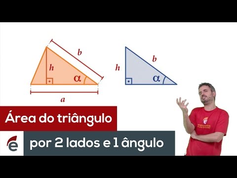 Vídeo: Como Encontrar A área De Um Triângulo Nos Dois Lados