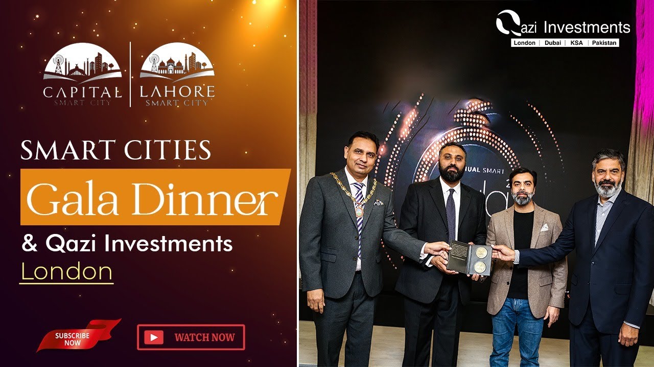 Qazi Investments At Smart Cities Gala Dinner 2023 | London