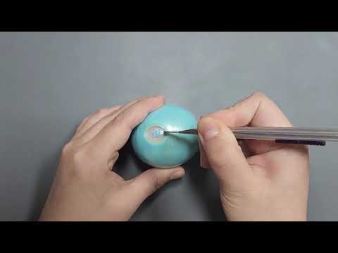 [편안한 만족스러운 비디오(oddly satisfying video)] 테이프볼 자르기 - 송서래 테마 tape ball cutting #3 Seorae theme