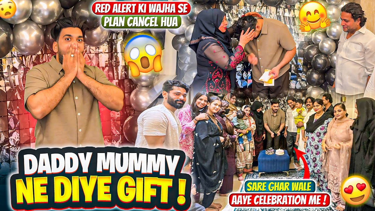 Daddy Mummy Ne Diye Gift 😍 | Sare Ghar Wale Aaye Celebration Me 🥹| Fokats | Abresh & Zeeshan