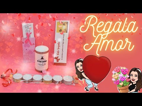 SAN VALENTIN. REGALOS CASI GRATIS. VELAS MÁGICAS Y VALES DE AMOR. DIY.