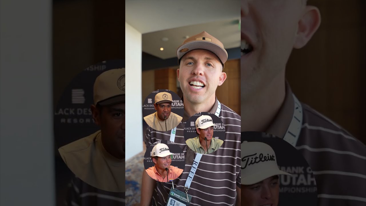 PGA TOUR Comes to Southern Utah: Inside the Bank of Utah Championship Press Room