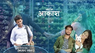 Nilo Aakash by Nirmal panday feat.Arjun khanal Aayesha chhetri | new nepali lok pop song 2022